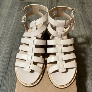 Size 39, Pilcro gladiator sandal from Anthropologie, never worn!